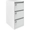 Jemini Foolscap Filing Cabinet, 3 Drawer, White Jemini Foolscap Filing Cabinet, 3 Drawer, White