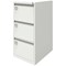 Jemini Foolscap Filing Cabinet, 3 Drawer, White