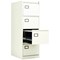 Jemini Foolscap Filing Cabinet, 4 Drawer, White