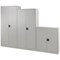 Talos Extra Tall Steel Cupboard, 4 Shelves, 1950mm High, Grey