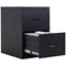 Talos Foolscap Filing Cabinet, 2 Drawer, Black