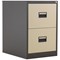 Talos Foolscap Filing Cabinet, 2 Drawer, Coffee and Cream Talos Foolscap Filing Cabinet, 2 Drawer, Coffee and Cream