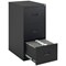 Talos Foolscap Filing Cabinet, 3 Drawer, Black