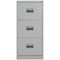 Talos Foolscap Filing Cabinet, 3 Drawer, Grey