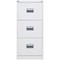 Talos Foolscap Filing Cabinet, 3 Drawer, White