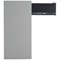 Talos Foolscap Filing Cabinet, 4 Drawer, Grey