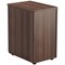 Jemini 3 Drawer Desk High Pedestal, 600mm Deep, Walnut Jemini 3 Drawer Desk High Pedestal, 600mm Deep, Walnut