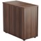 Jemini 3 Drawer Desk High Pedestal, 800mm Deep, Walnut Jemini 3 Drawer Desk High Pedestal, 800mm Deep, Walnut