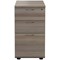 Jemini 3 Drawer Desk High Pedestal, 800mm Deep, Grey Oak Jemini 3 Drawer Desk High Pedestal, 800mm Deep, Grey Oak