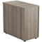 Jemini 3 Drawer Desk High Pedestal, 800mm Deep, Grey Oak Jemini 3 Drawer Desk High Pedestal, 800mm Deep, Grey Oak