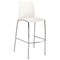 FF Jemini White Tall Bistro Chair