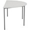 Jemini Semi Circular Multipurpose Table, 1600x800mm, White