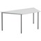 Jemini Trapezoidal Multipurpose Table, 1600x800mm, White