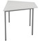 Jemini Trapezoidal Multipurpose Table, 1600x800mm, White