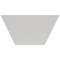 Jemini Trapezoidal Multipurpose Table, 1600x800mm, White