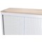 Talos Cupboard Wooden Top Grey Oak W1000 x D450 x H25mm