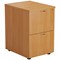 Jemini Foolscap Filing Cabinet, 2 Drawer, Beech Jemini Foolscap Filing Cabinet, 2 Drawer, Beech