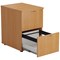 Jemini Foolscap Filing Cabinet, 2 Drawer, Beech Jemini Foolscap Filing Cabinet, 2 Drawer, Beech