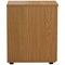 Jemini Foolscap Filing Cabinet, 2 Drawer, Oak