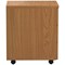 Jemini 3 Drawer Mobile Pedestal, Oak Jemini 3 Drawer Mobile Pedestal, Oak