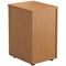 Jemini 3 Drawer Under Desk Pedestal, Oak