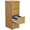 First Foolscap Filing Cabinet, 4 Drawer, Oak