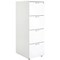First Foolscap Filing Cabinet, 4 Drawer, White