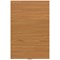 First 3 Drawer Desk High Pedestal, 800mm Deep, Oak