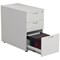 First 3 Drawer Desk High Pedestal, 800mm Deep, White