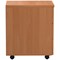 First Mobile 3 Drawer Pedestal, Beech First Mobile 3 Drawer Pedestal, Beech