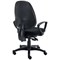 Two Lever Sheaf Operator Chair Black with Fixed Arms