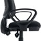 Two Lever Sheaf Operator Chair Black with Fixed Arms
