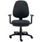 Two Lever Sheaf Operator Chair Charcoal with Adjustable Arms