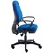 Two Lever Sheaf Operator Chair Royal Blue with Fixed Arms