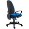 Two Lever Sheaf Operator Chair Royal Blue with Fixed Arms
