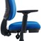 Two Lever Sheaf Operator Chair Royal Blue with Adjustable Arms