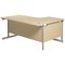 Jemini 1600mm Corner Desk, Left Hand, Silver Cantilever Legs, Maple Jemini 1600mm Corner Desk, Left Hand, Silver Cantilever Legs, Maple