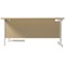 Jemini 1600mm Corner Desk, Right Hand, White Cantilever Legs, Maple Jemini 1600mm Corner Desk, Right Hand, White Cantilever Legs, Maple