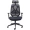 Arista Stealth High Back Chair, Black