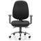 Arista Aire High Back Ergonomic Operator Chair, Black