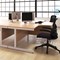 First Rectangular Desk, 1800mm Wide, Silver Cantilever Legs, White