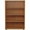 First Medium Bookcase, 3 Shelves, 1200mm High, Oak