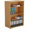 First Medium Bookcase, 3 Shelves, 1200mm High, Oak