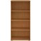First Medium Tall Bookcase, 3 Shelves, 1600mm High, Oak