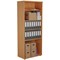 First Extra Tall Bookcase, 4 Shelves, 2000mm High, Beech First Extra Tall Bookcase, 4 Shelves, 2000mm High, Beech