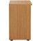 First Low Bookcase, 1 Shelf, 700mm High, Beech