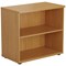 First Low Bookcase, 1 Shelf, 700mm High, Oak