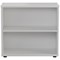 First Low Bookcase, 1 Shelf, 700mm High, White