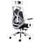 Arista Hanley High Back Chair, Black & White