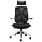 Arista Hanley High Back Chair, Black & White